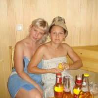Русские женщины голые в сауне