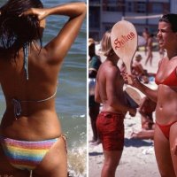 Девушки на пляжах в 80-е годы