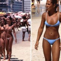 Девушки на пляжах в 80-е годы